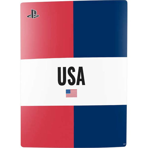American Flag Color Block PS5 Digital Edition Bundle Skin