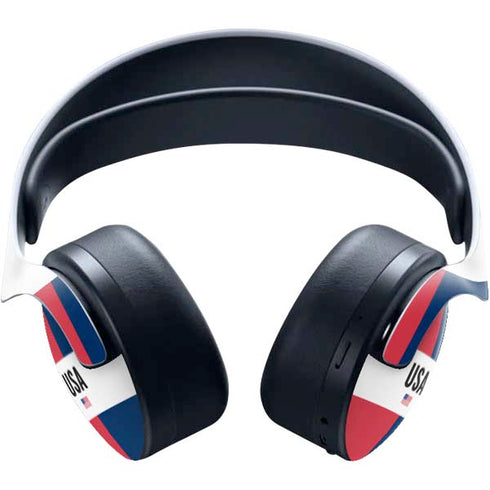 American Flag Color Block PULSE 3D Wireless Headset for PS5 Skin
