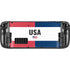 American Flag Color Block Steam Deck Handheld Gaming Computer Skin