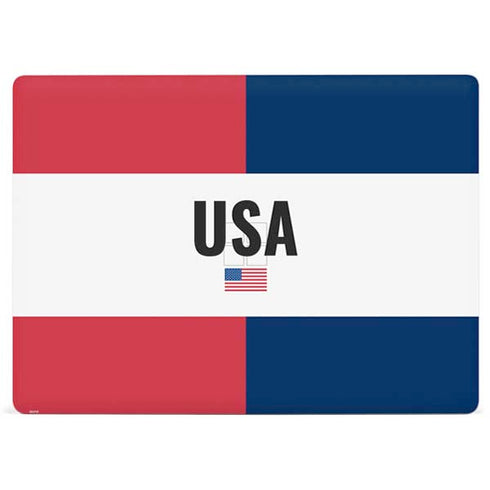 American Flag Color Block Surface Laptop 3 13.5in Skin