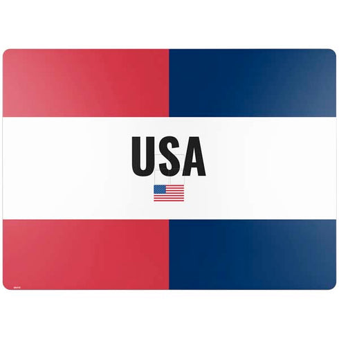 American Flag Color Block Surface Laptop 4 15in Skin