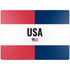 American Flag Color Block Surface Laptop 4 15in Skin