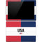 American Flag Color Block Surface Pro 4 Skin