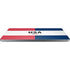 American Flag Color Block Universal Laptop 13in (10.6 x 7.6in) Skin