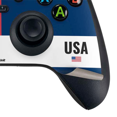 American Flag Color Block Xbox Series X Controller Skin