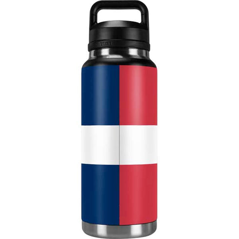 American Flag Color Block YETI Rambler 36oz Bottle Skin