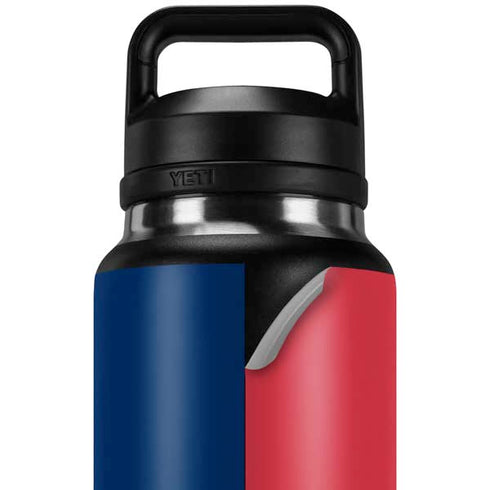 American Flag Color Block YETI Rambler 36oz Bottle Skin