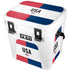 American Flag Color Block YETI Roadie 24 Hard Cooler Skin