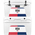 American Flag Color Block YETI Tundra 45 Hard Cooler Skin