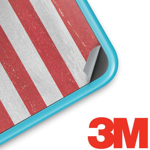 American Flag Distressed Nintendo 2DS XL (2017) Skin