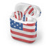 American Flag Distressed Apple AirPods Skin