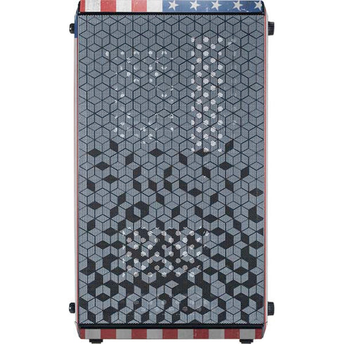 American Flag Distressed Cooler Master MasterBox Q300L Mini Tower Skin