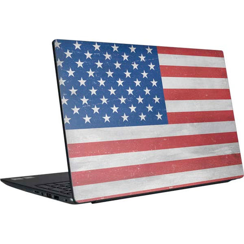 American Flag Distressed Dell Vostro Skin