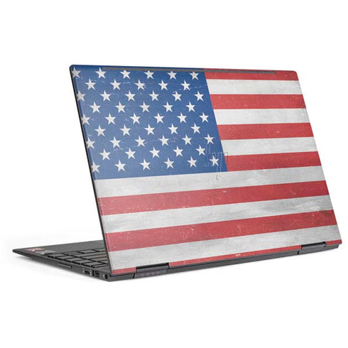 American Flag Distressed HP Envy Skin