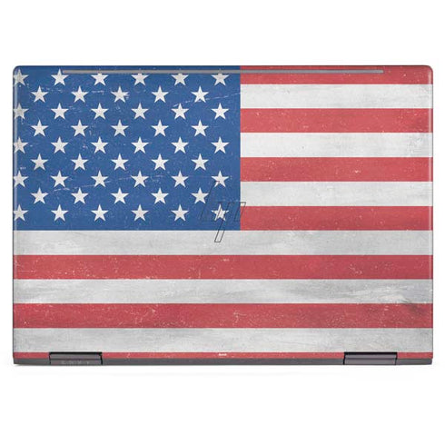 American Flag Distressed HP Envy Skin