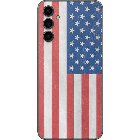 American Flag Distressed Galaxy A14 5G Skin