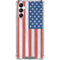 American Flag Distressed Galaxy A15 5G Clear Case