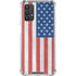 American Flag Distressed Galaxy A32 5G Clear Case
