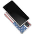 American Flag Distressed Galaxy A32 5G Clear Case
