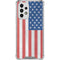 American Flag Distressed Galaxy A33 5G Clear Case