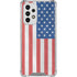 American Flag Distressed Galaxy A33 5G Clear Case