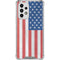American Flag Distressed Galaxy A53 5G Clear Case
