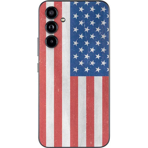 American Flag Distressed Galaxy A54 5G Skin