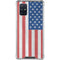 American Flag Distressed Galaxy A71 5G Clear Case