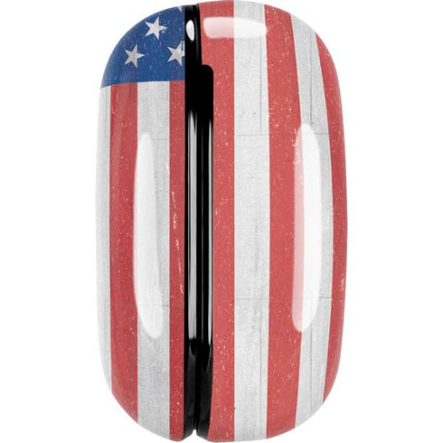 American Flag Distressed Galaxy Buds Live Skin