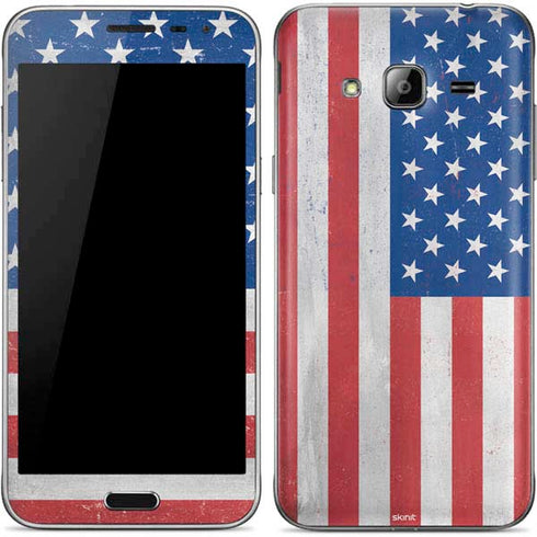 American Flag Distressed Galaxy J3 Skin