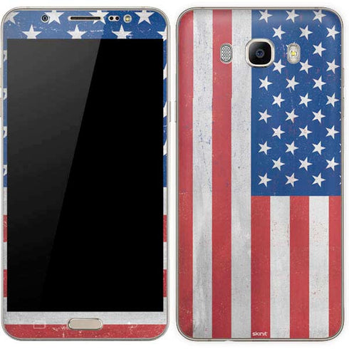 American Flag Distressed Galaxy J7 Skin
