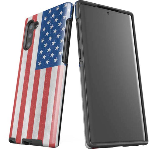 American Flag Distressed Galaxy Note 10 Pro Case