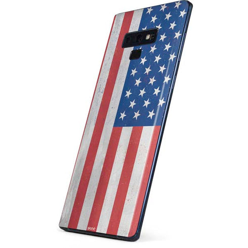 American Flag Distressed Galaxy Note 9 Skin