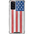 American Flag Distressed Galaxy Note20 5G Clear Case