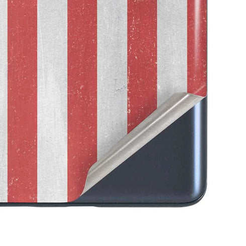 American Flag Distressed Galaxy S20 Fan Edition Skin