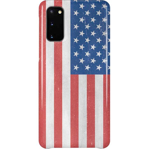 American Flag Distressed Galaxy S20 Lite Case