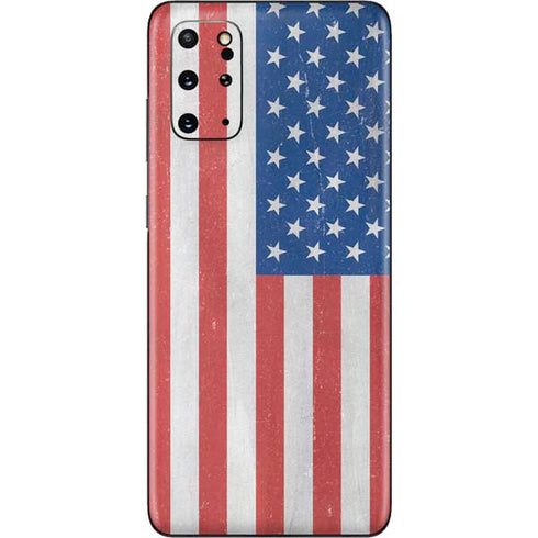 American Flag Distressed Galaxy S20 Plus Skin