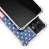American Flag Distressed Galaxy S21 Ultra 5G Clear Case