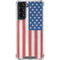 American Flag Distressed Galaxy S22 Clear Case