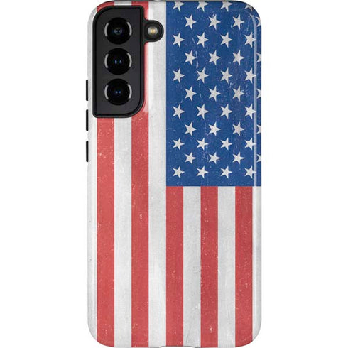 American Flag Distressed Galaxy S22 Plus Pro Case