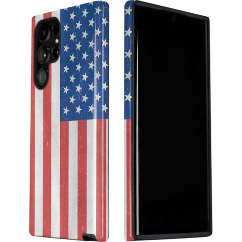 American Flag Distressed Galaxy S22 Ultra Pro Case