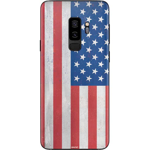 American Flag Distressed Galaxy S9 Plus Skin