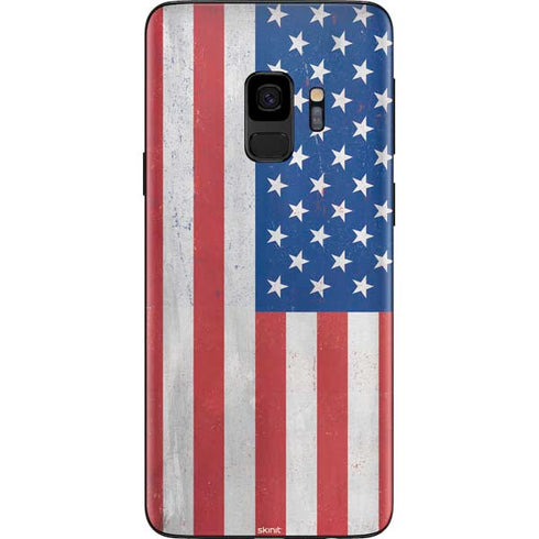 American Flag Distressed Galaxy S9 Skin