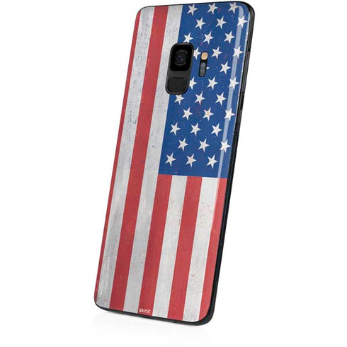 American Flag Distressed Galaxy S9 Skin