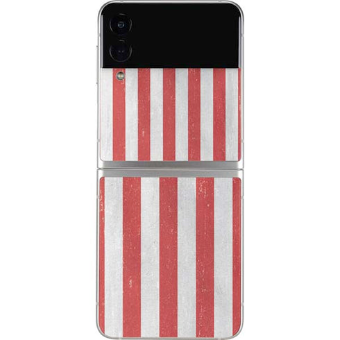 American Flag Distressed Galaxy Z Flip3 5G Skin