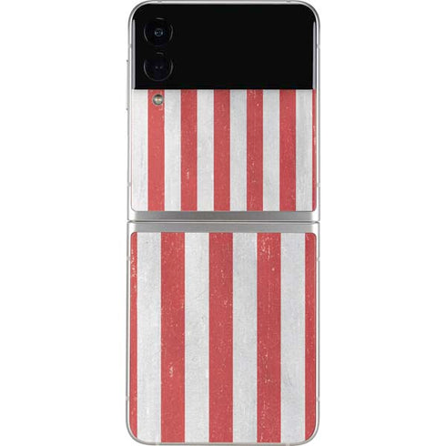 American Flag Distressed Galaxy Z Flip4 5G Skin