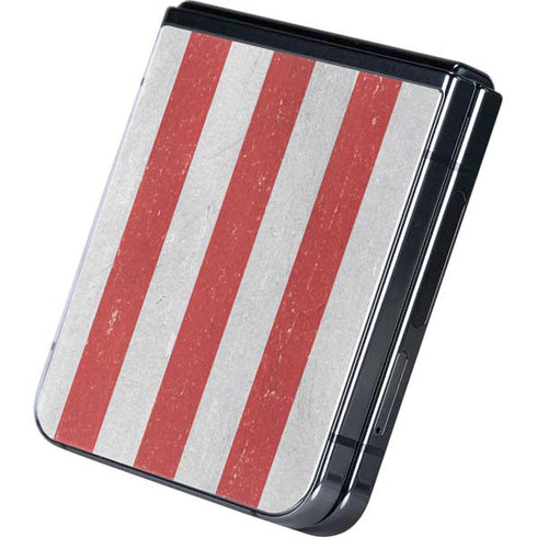 American Flag Distressed Galaxy Z Flip5 5G Skin