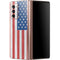 American Flag Distressed Galaxy Z Fold2 5G Skin