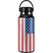 American Flag Distressed Hydro Flask 32oz Wide Mouth Skin