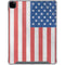 American Flag Distressed iPad Pro 12.9in (2020) Clear Case